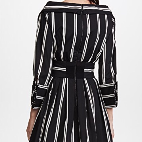 New with Tags - Alice & Olivia Mod Pinstripe Dress - Picture 2 of 5